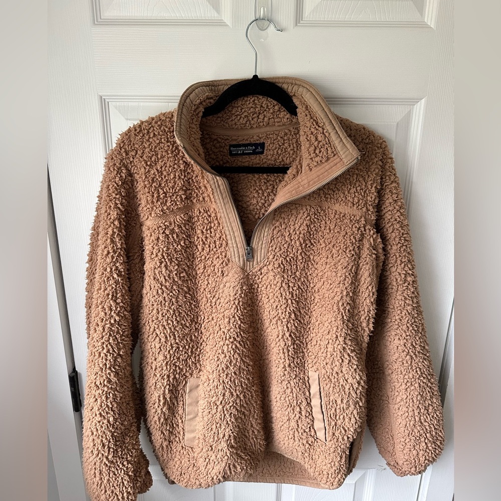 Abercrombie & Fitch sherpa pullover